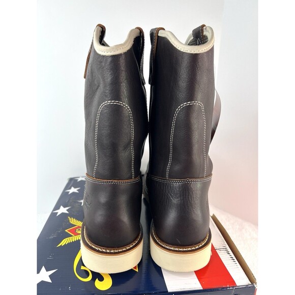 Thorogood Wellington Boots Steel Toe Waterproof Leather 804-4939 Mens 12 EE Wide main image 8